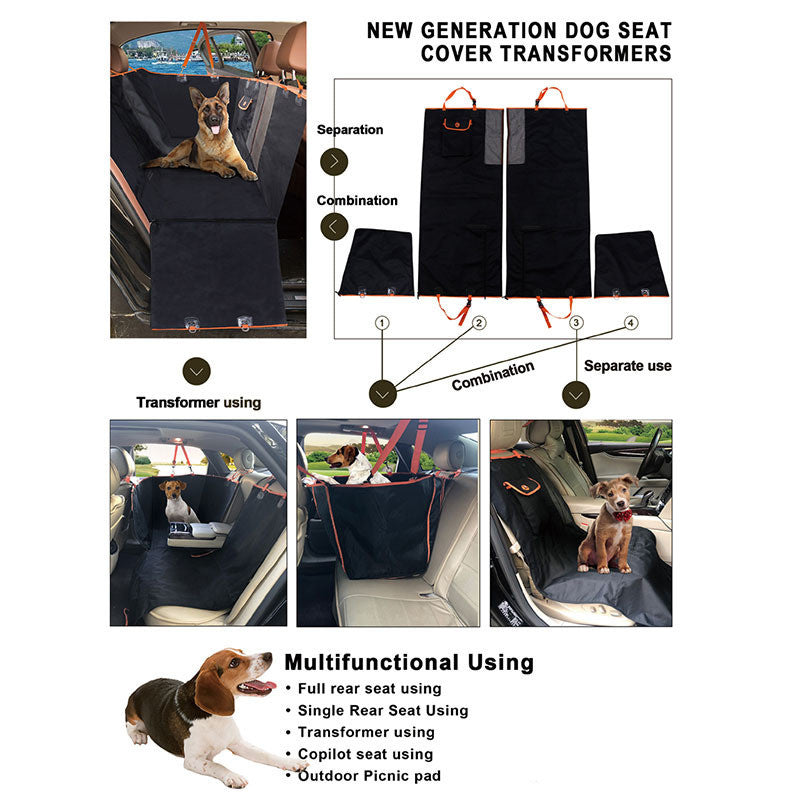 Rear pet car mat