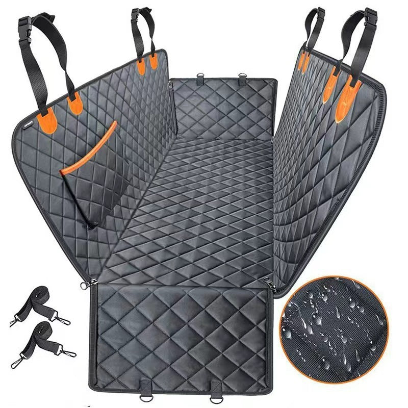 Pet Mat Car Rear Seat Cushion Water And Dirt Resistant Anti-bite