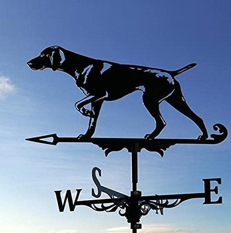 Weather Vane Golden Retriever Stainless Steel Spray Paint Roof Roof Outdoor