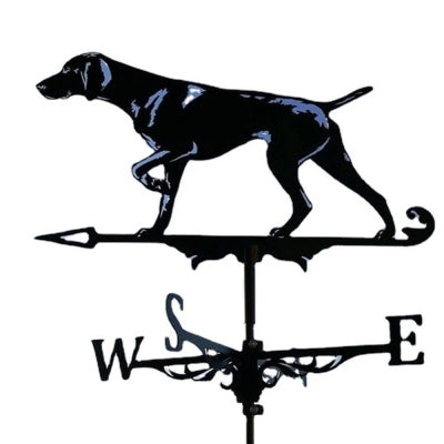 Weather Vane Golden Retriever Stainless Steel Spray Paint Roof Roof Outdoor